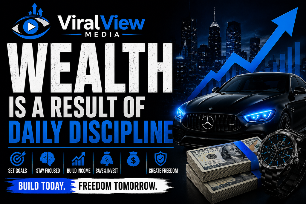 Wealth Is A Result Of Daily Discipline.
