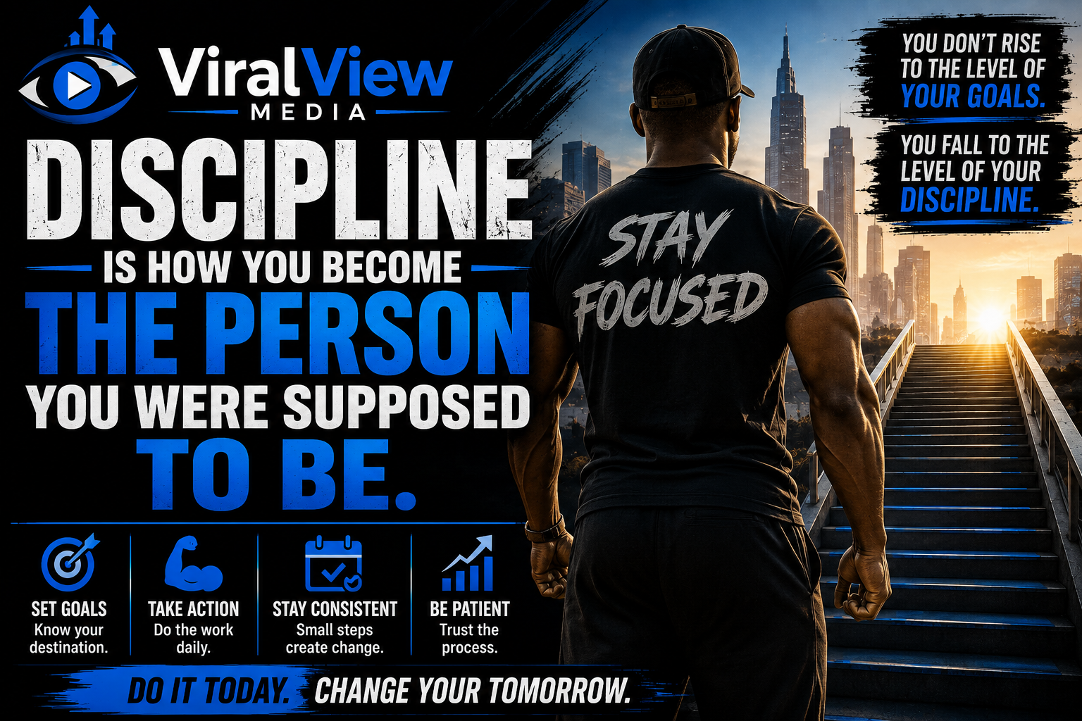 Discipline Is How You Become The Person You Were Supposed To Be